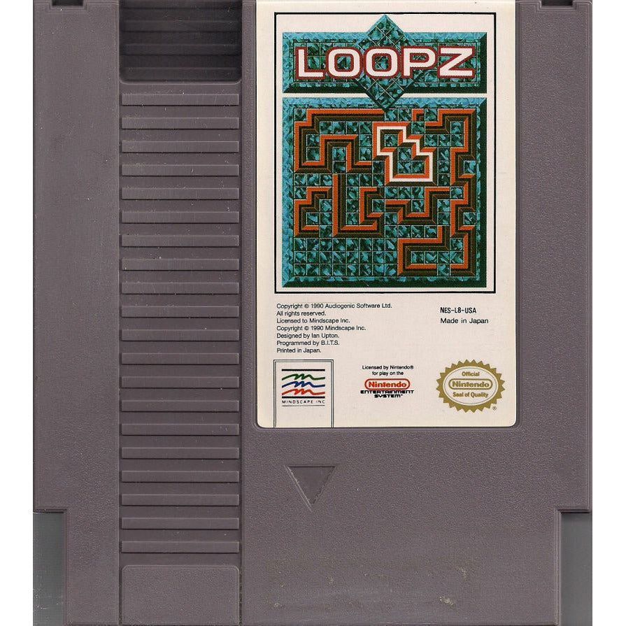 NES - Loopz (Cartridge Only)
