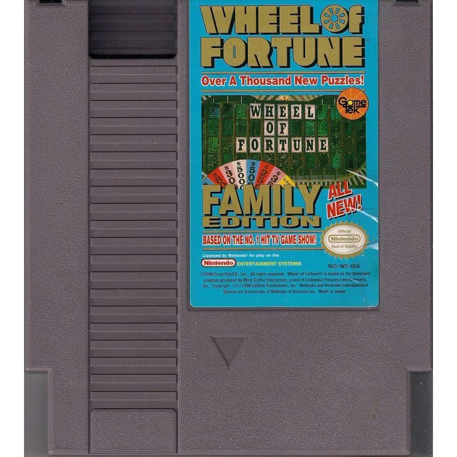 NES - Wheel of Fortune - Family Edition (cartouche uniquement)