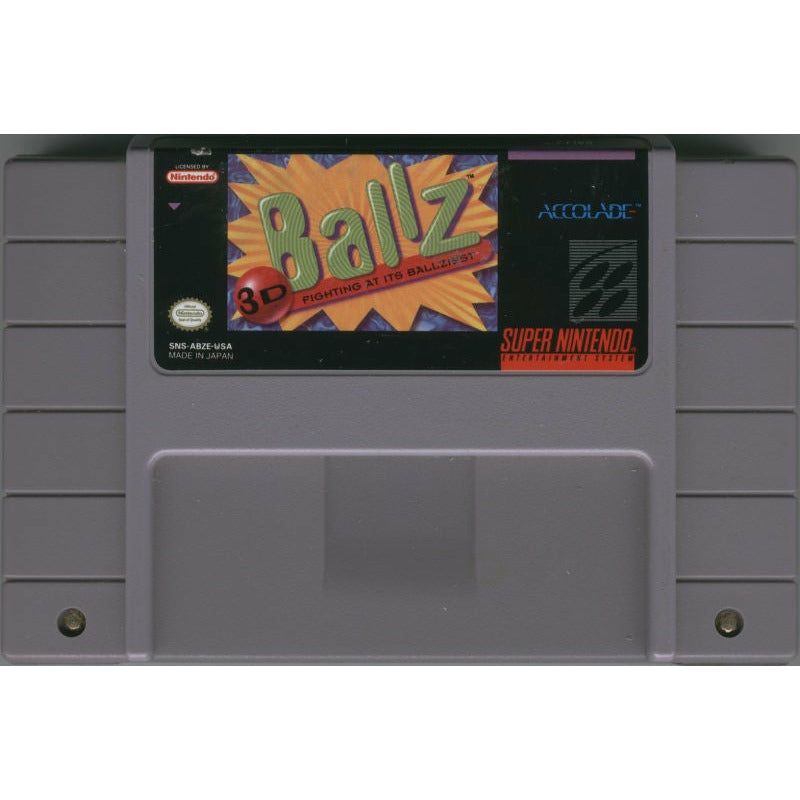 SNES - Ballz 3D Fighting at Its Ballziest (Cartridge Only)