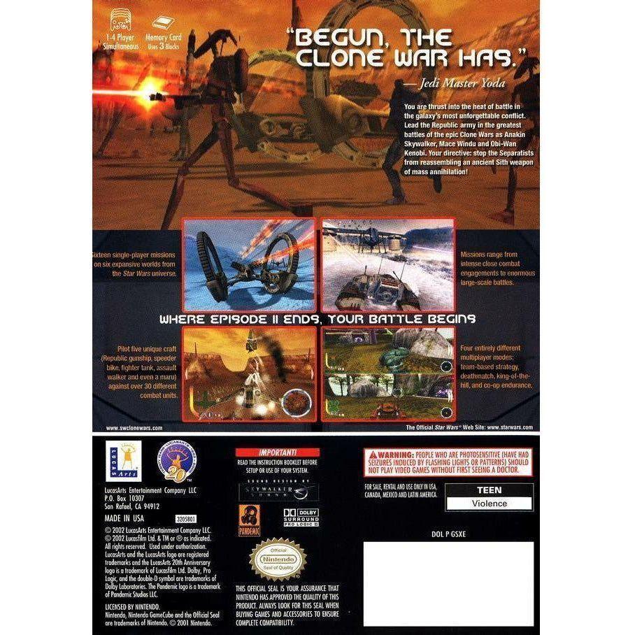 GameCube - Star Wars La Guerre des Clones