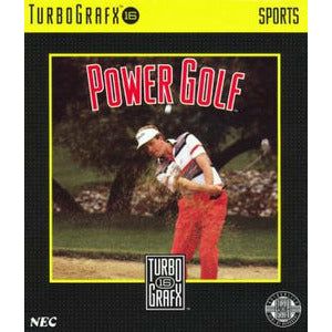 Turbografx - Power Golf (cartouche uniquement)