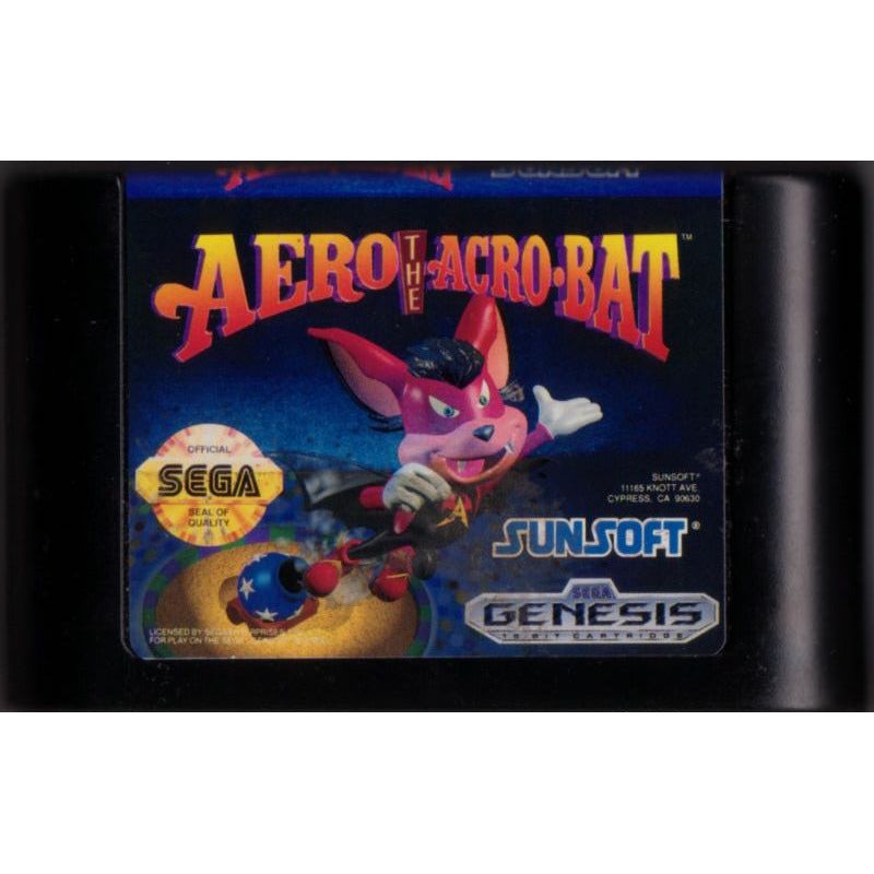 Genesis - Aero the Acro-Bat (Cartridge Only)