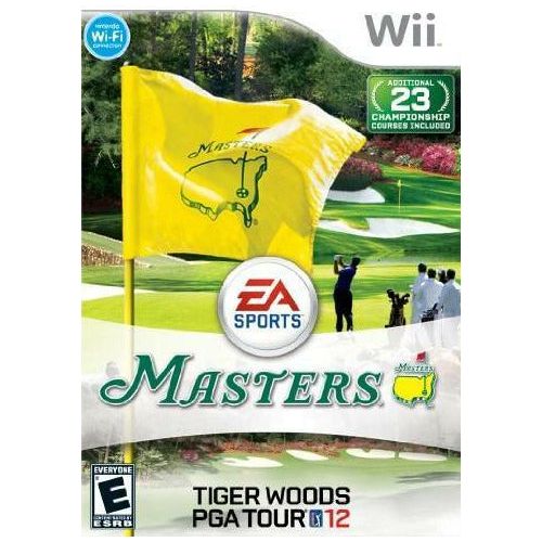 Wii -  Masters Tiger Woods PGA Tour 12