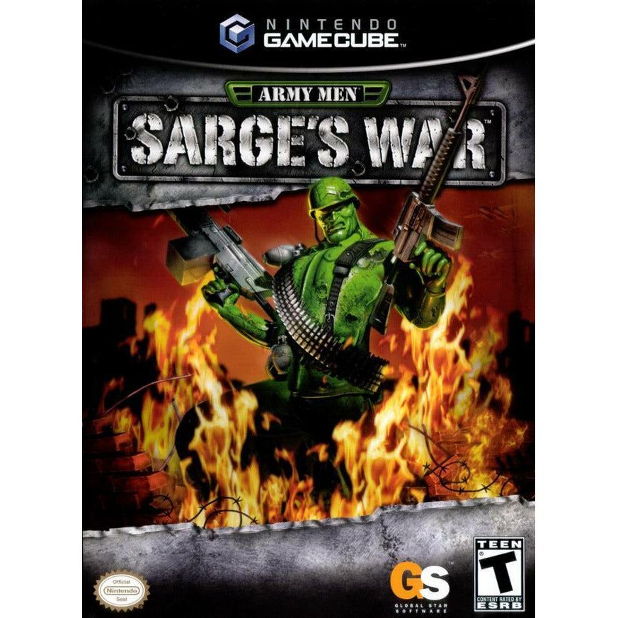 GameCube - La guerre de Sarge des hommes de l'armée