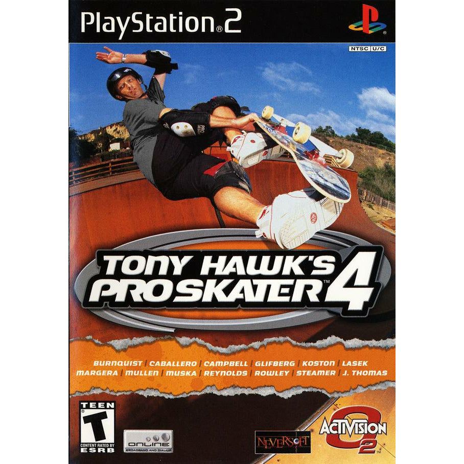 PS2 - Tony Hawk's Pro Skater 4