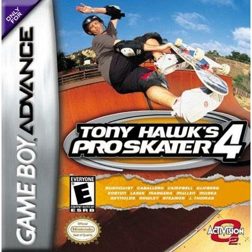 GBA - Tony Hawk's Pro Skater 4 (cartouche uniquement)