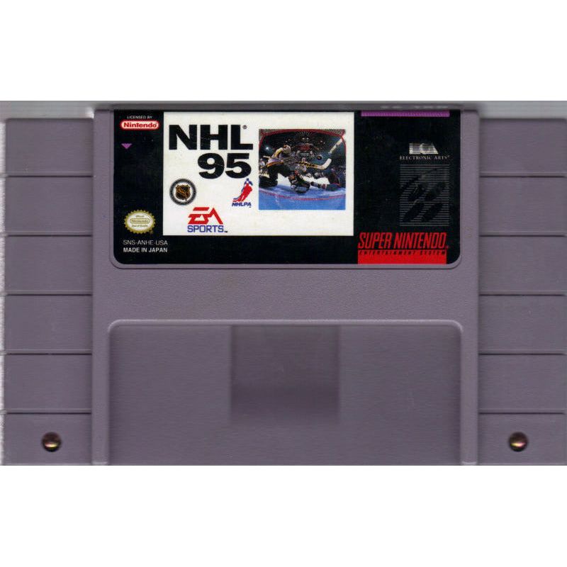 SNES - NHL 95 (cartouche uniquement)