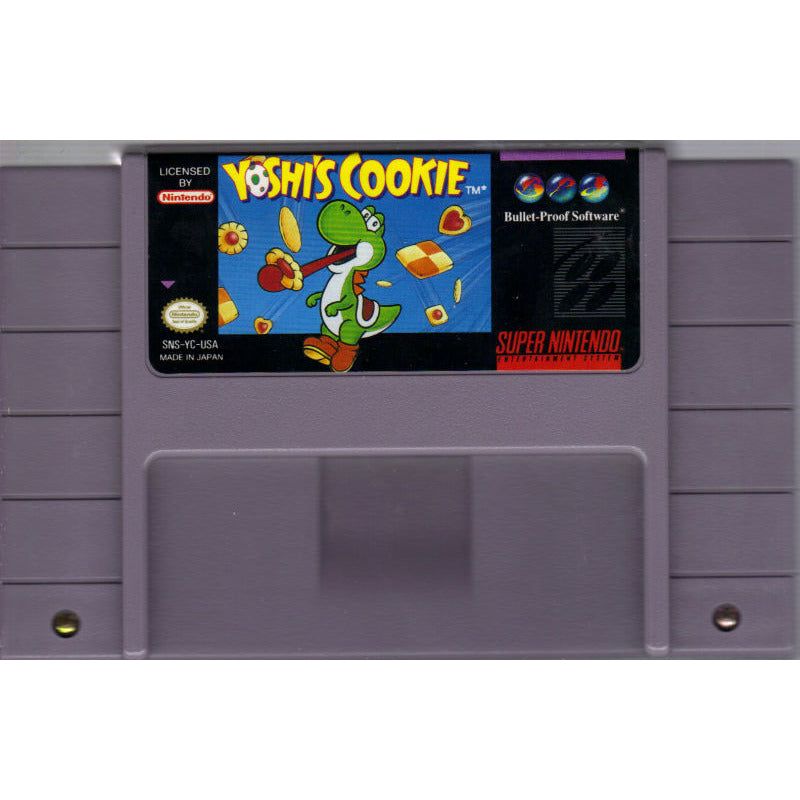 SNES - Yoshi's Cookie (cartouche uniquement)