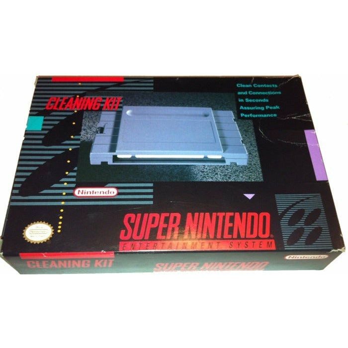 SNES - Kit de nettoyage Super Nintendo (complet dans la boîte)