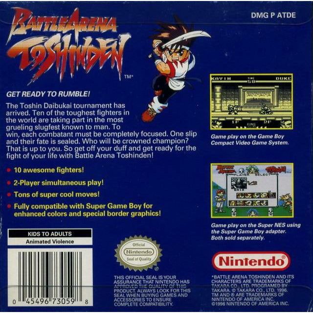 GB - Battle Arena Toshinden (Cartridge Only)