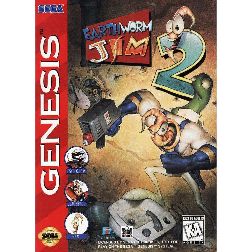 Genesis - Earthworm Jim 2 (Cartridge Only)