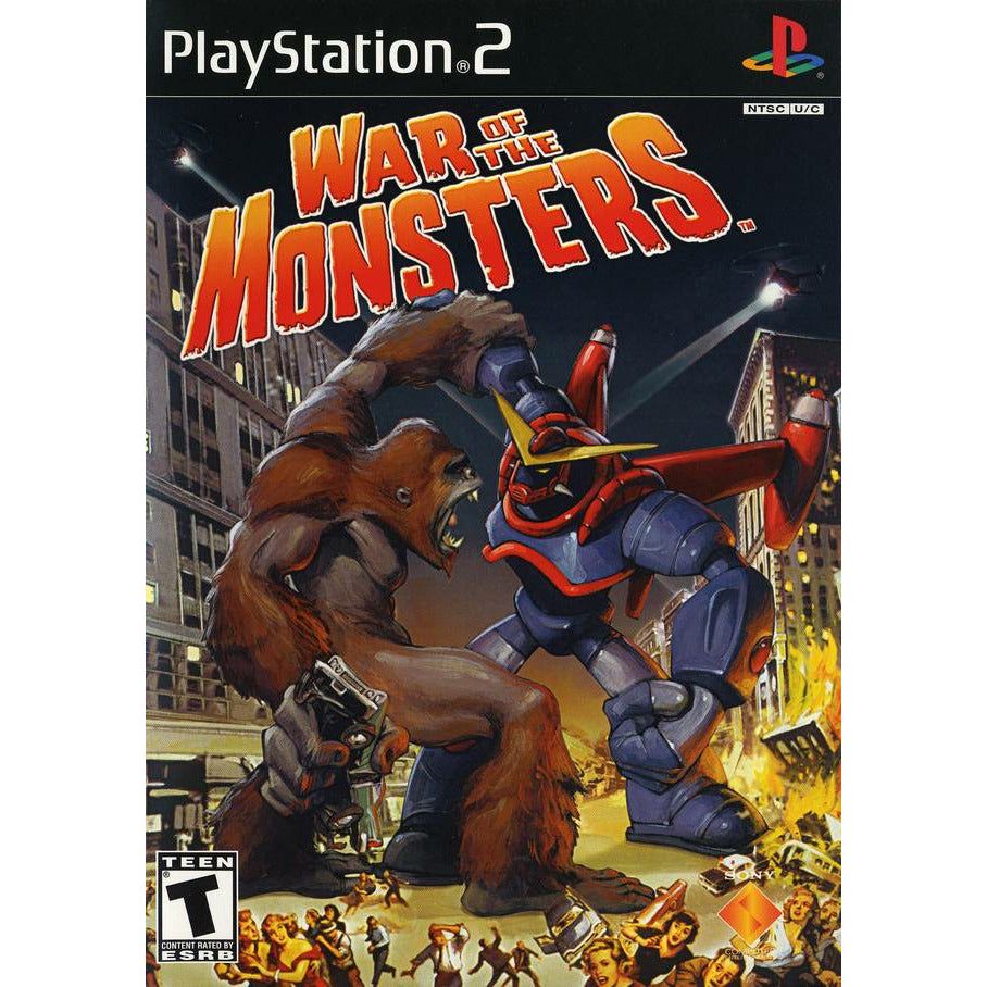 PS2 - War of the Monsters