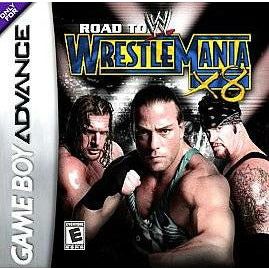 GBA - WWE Road to Wrestlemania X8 (cartouche uniquement)