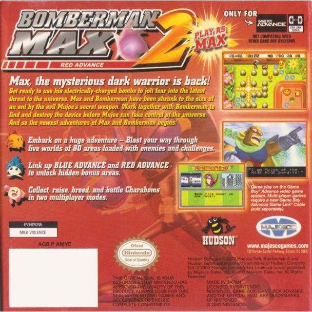 GBA - Bomberman Max 2 Red Advance