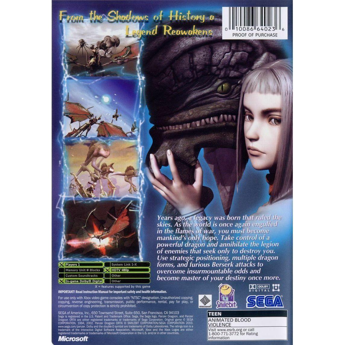 XBOX - Panzer Dragoon Orta