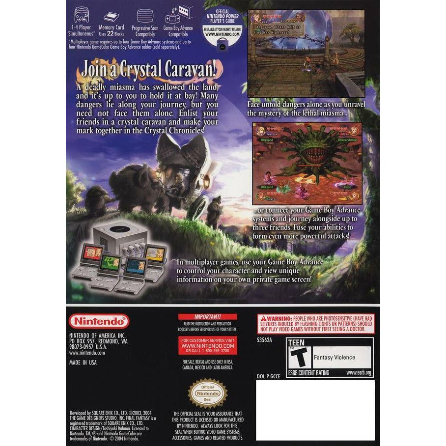 GameCube - Chroniques de Final Fantasy Crystal