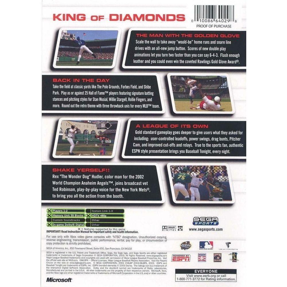 XBOX - World Series Baseball 2K3