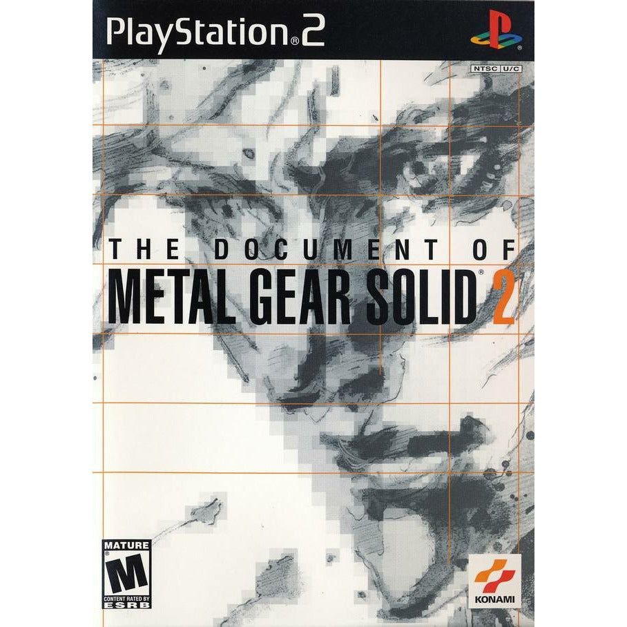 PS2 - The Document Of Metal Gear Solid 2