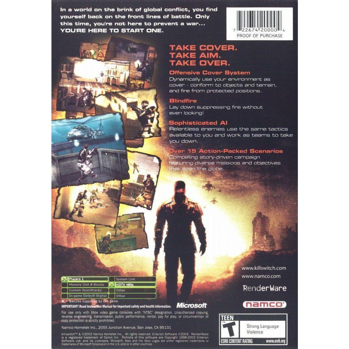 XBOX - Arrêter le commutateur