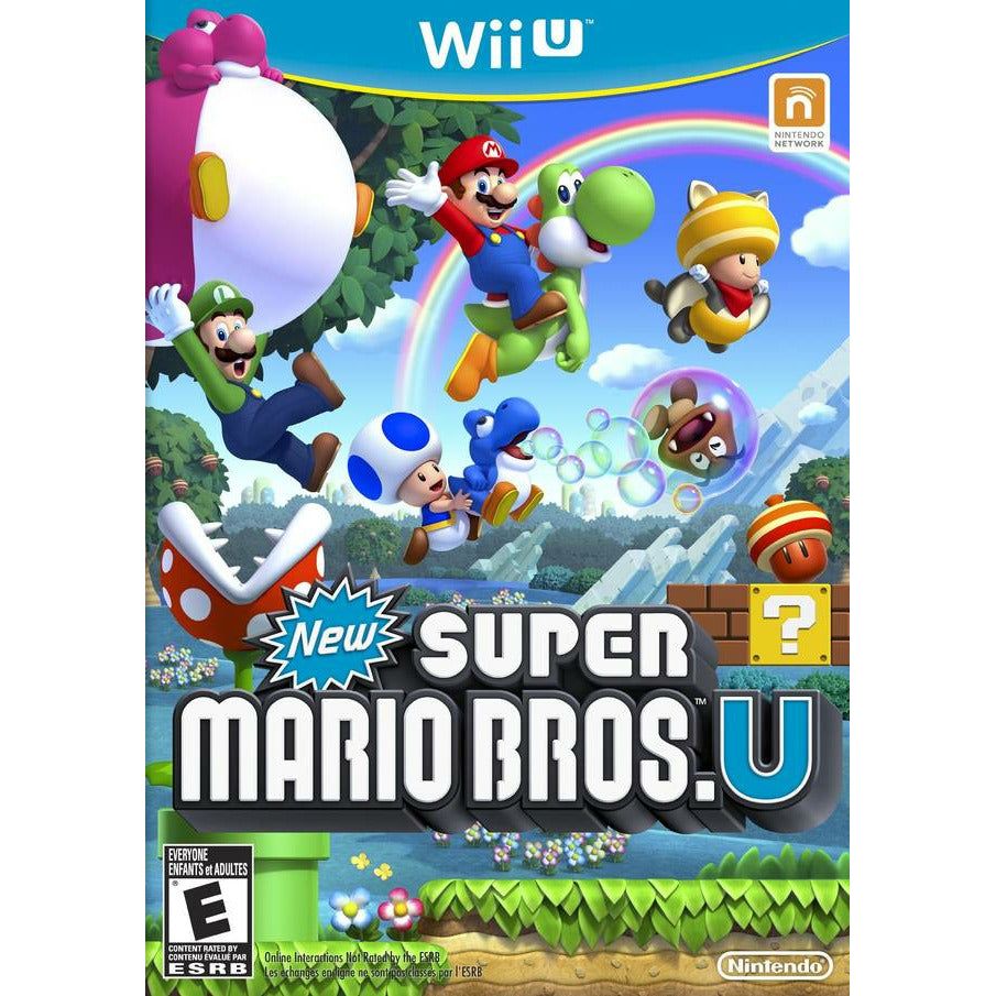 WII U - New Super Mario Bros U