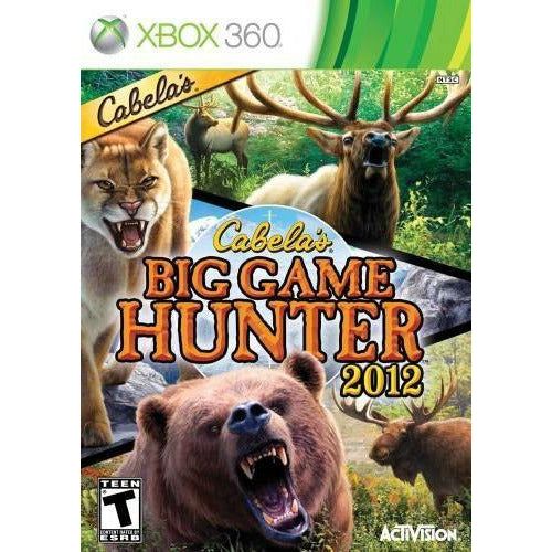 XBOX 360 - Cabela's Big Game Hunter 2012 (Printed Cover Art)