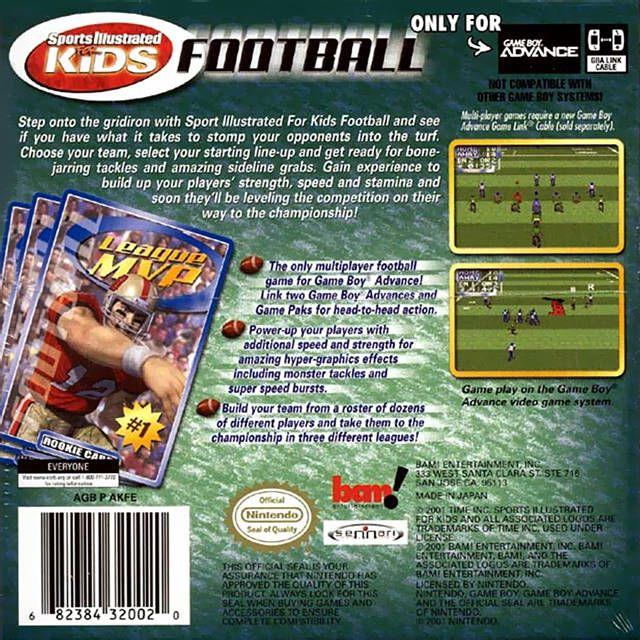 GBA – Sports illustrés pour le football pour enfants (cartouche uniquement)