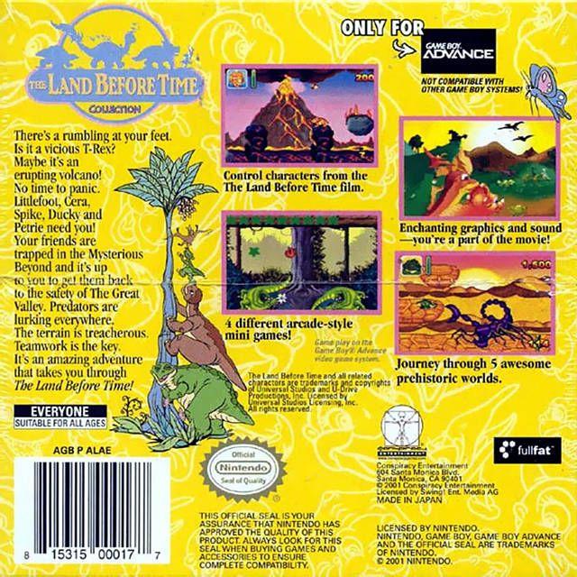 GBA - Collection The Land Before Time (cartouche uniquement)