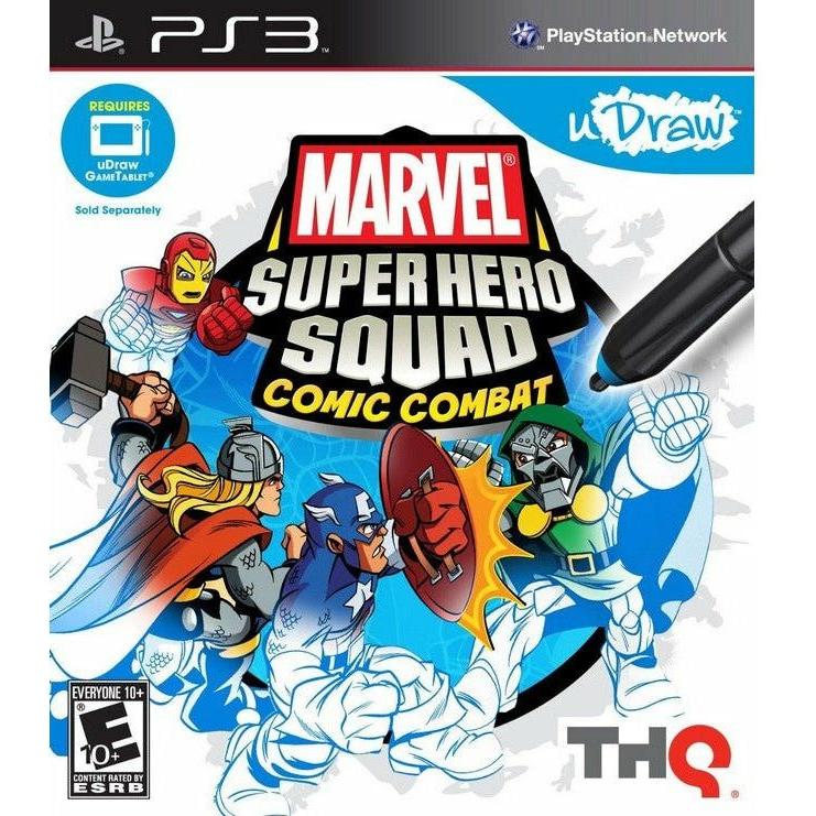 PS3 - uDraw Marvel Super Hero Squad Comic Combat