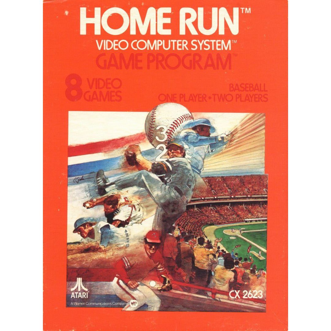 Atari 2600 - Home Run (cartouche uniquement)