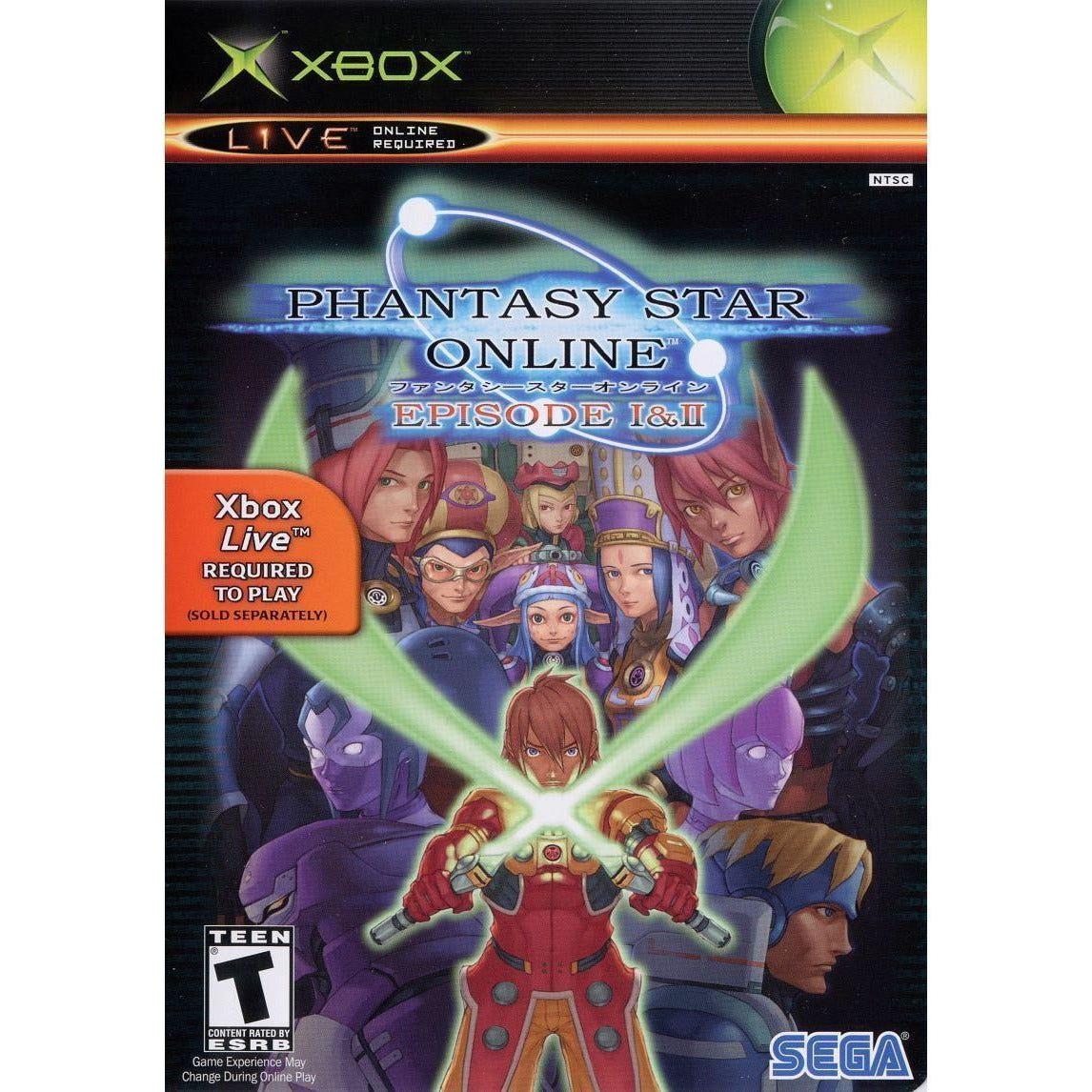 XBOX - Phantasy Star Online Épisode I et II