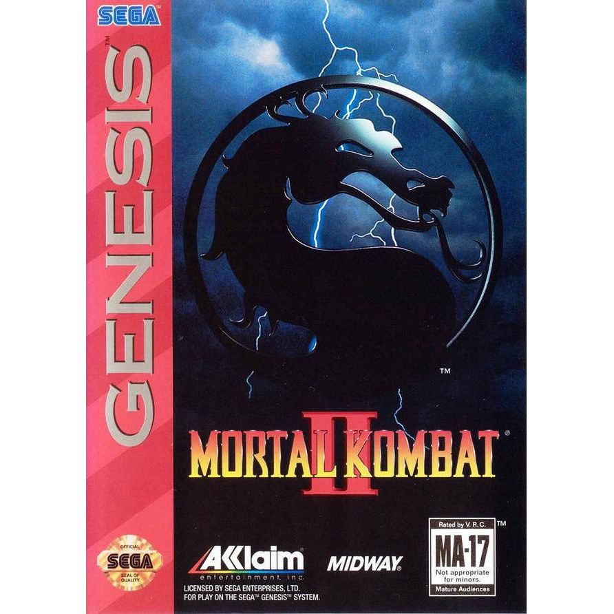 Genesis - Mortal Kombat II (In Case)