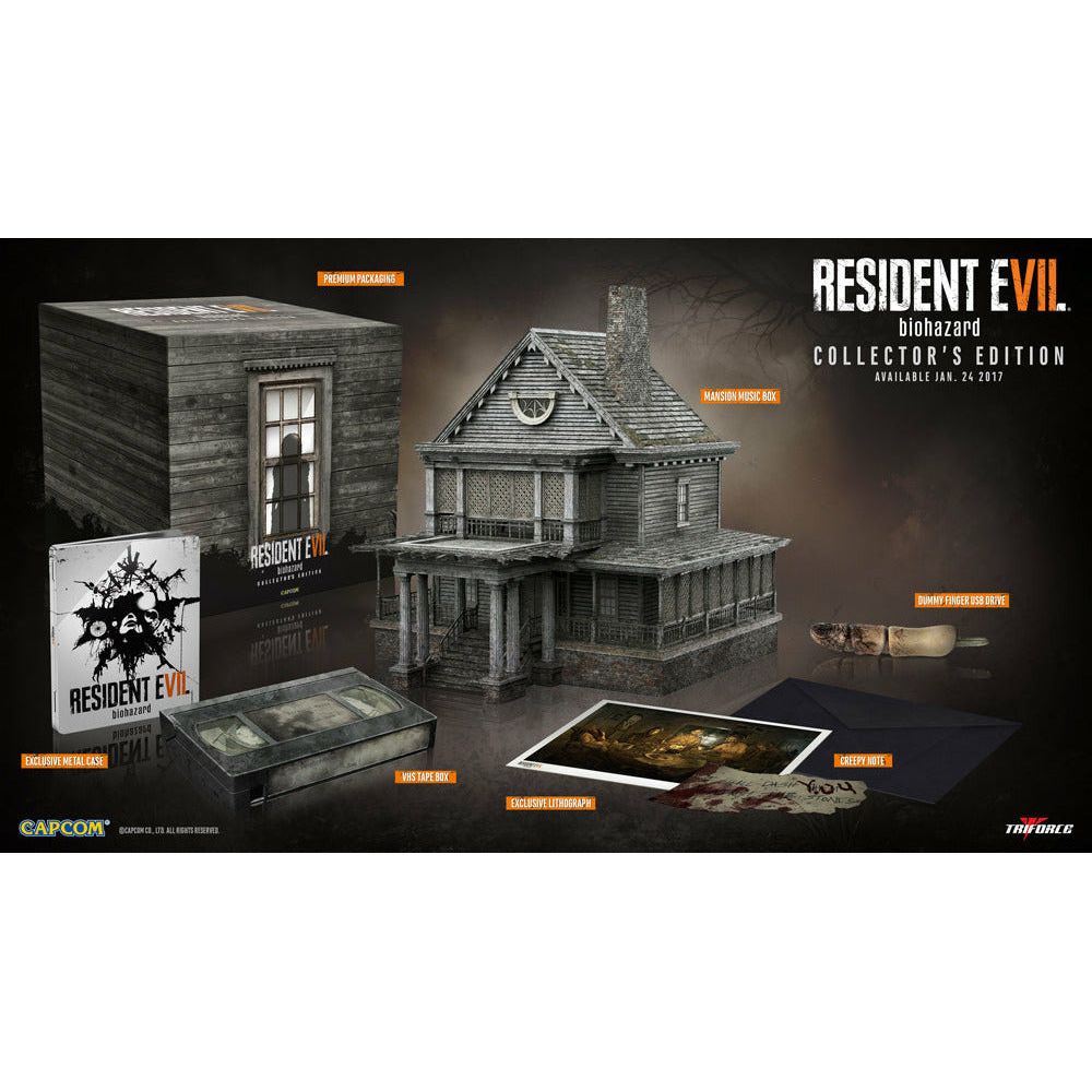 PS4 - Resident Evil 7 Biohazard Édition Collector