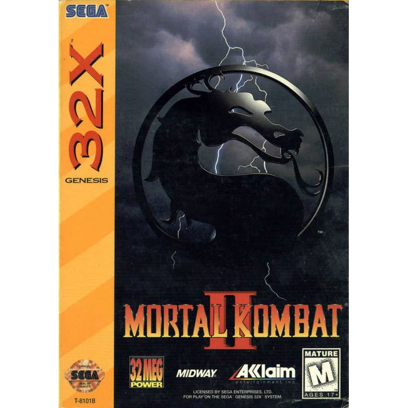 32X - Mortal Kombat II (cartouche uniquement)