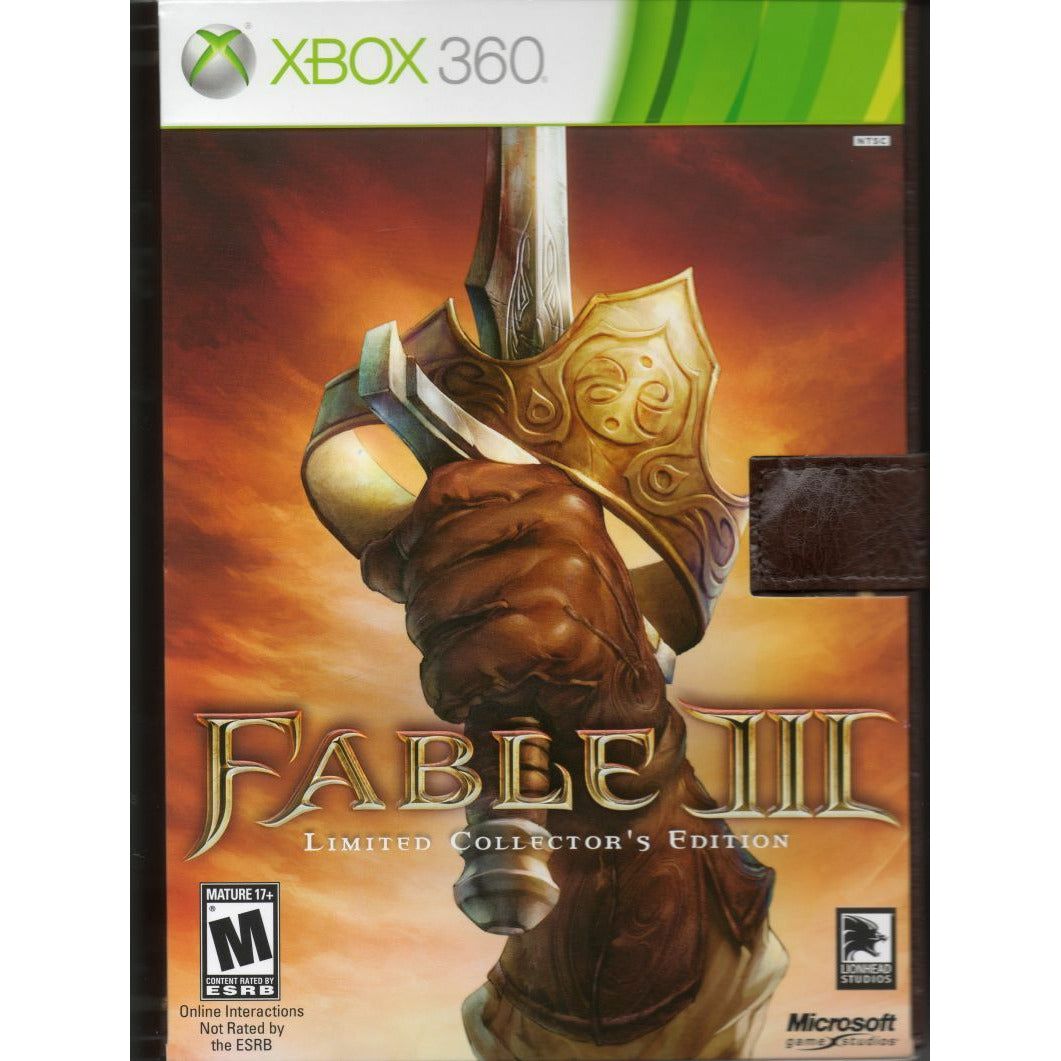 XBOX 360 - Fable III Édition Collector Limitée