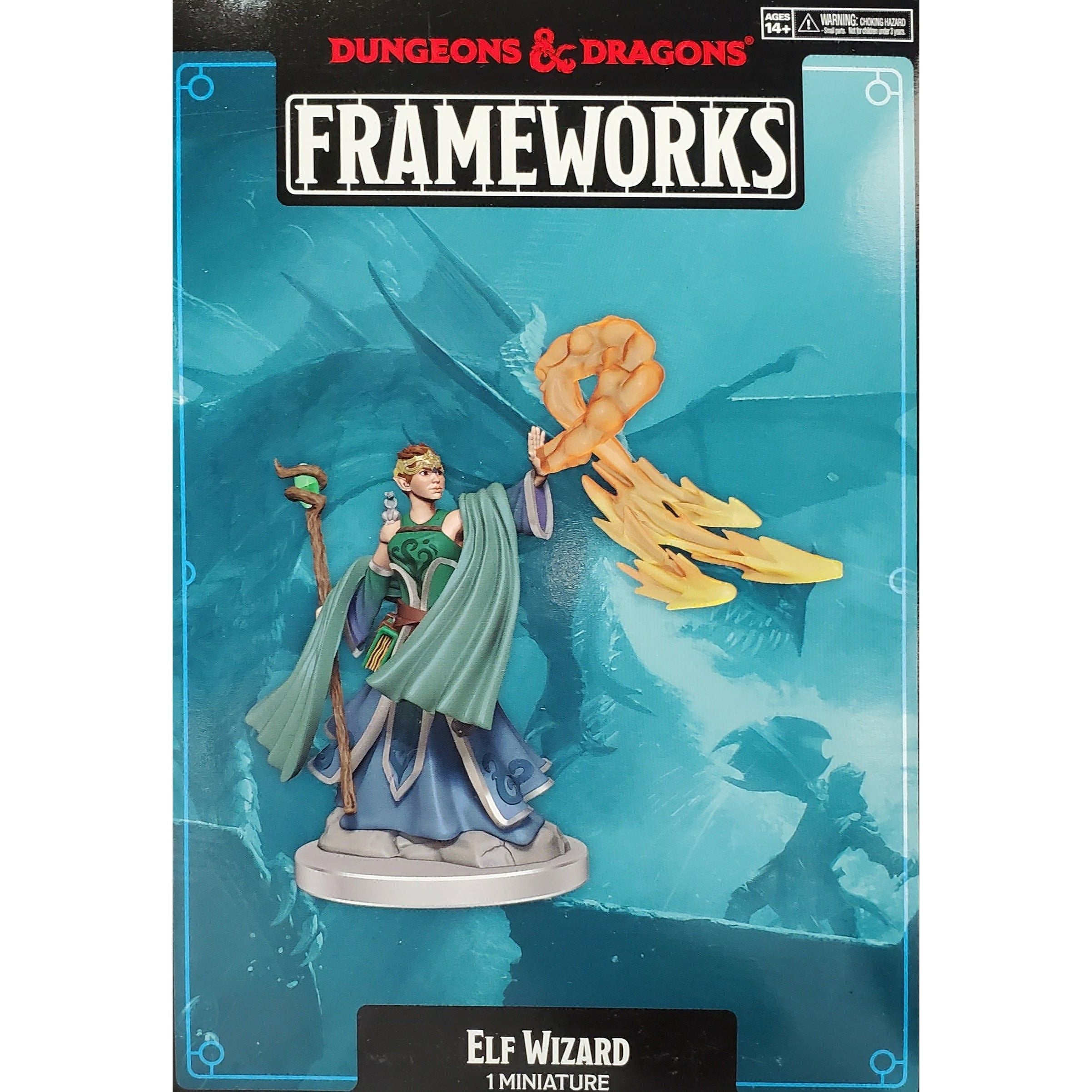 Dungeons & Dragons Frameworks - Elf Female Wizard