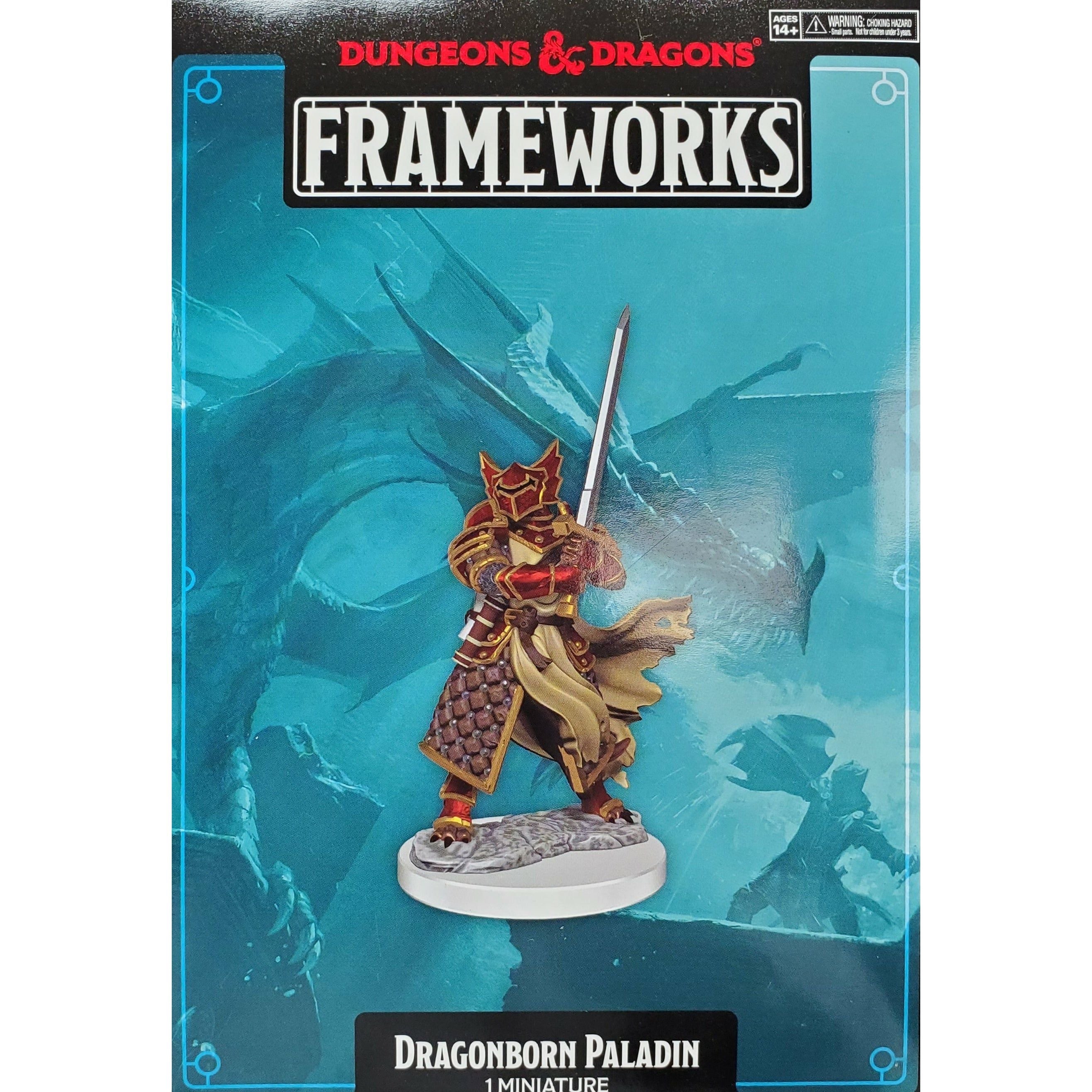 Dungeons & Dragons Frameworks - Dragonborn Male Paladin