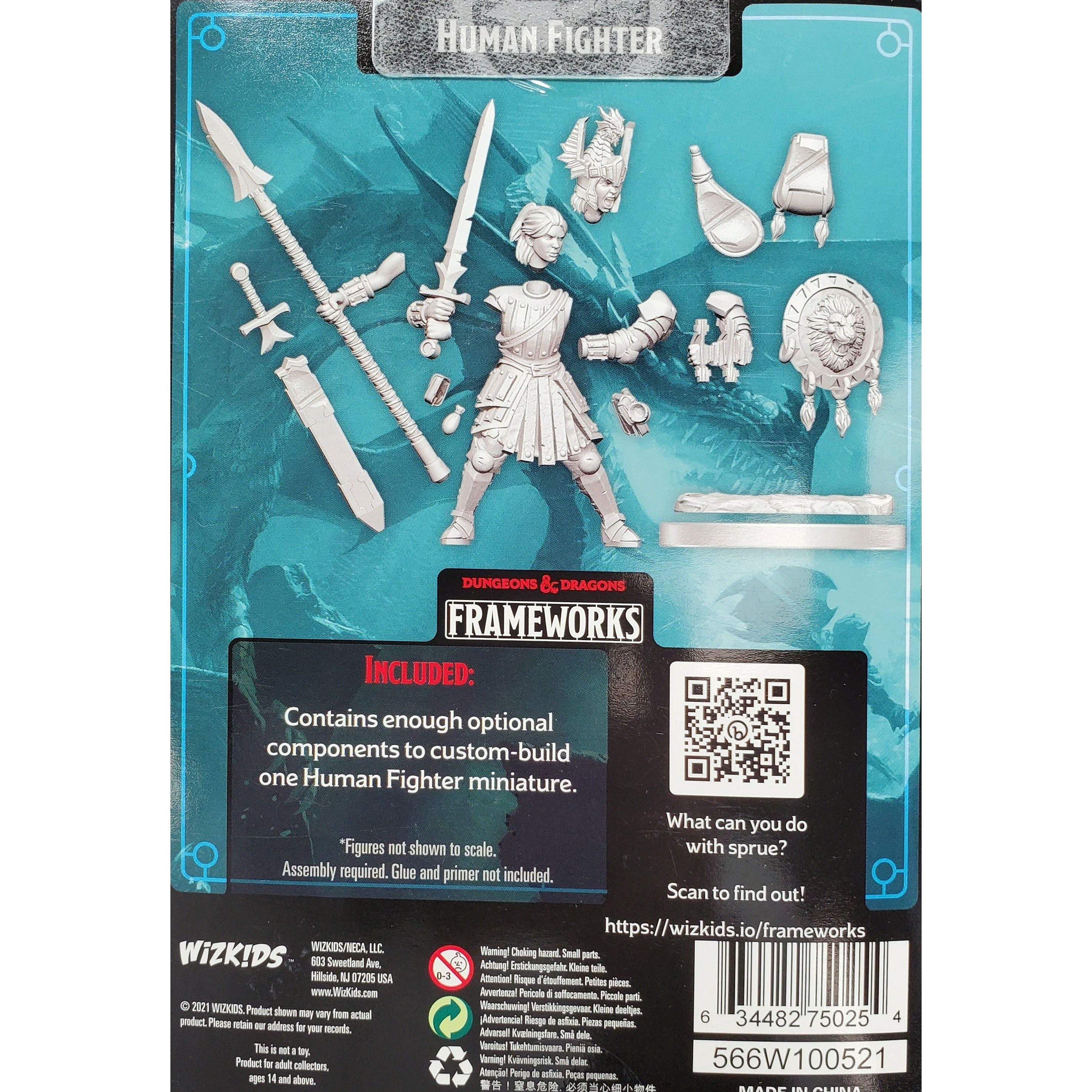 Dungeons &amp; Dragons Frameworks - Combattante humaine
