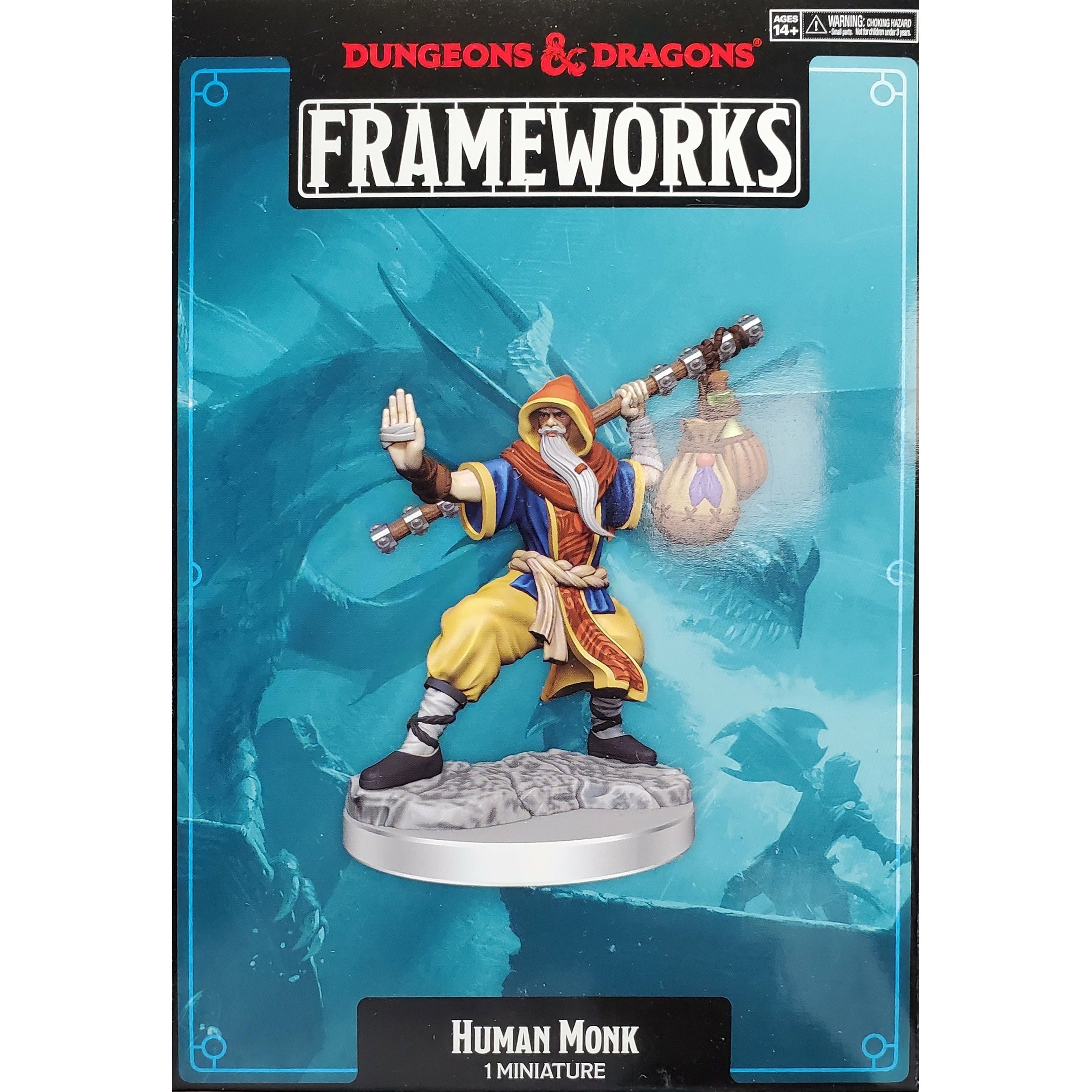 Dungeons &amp; Dragons Frameworks - Moine mâle humain