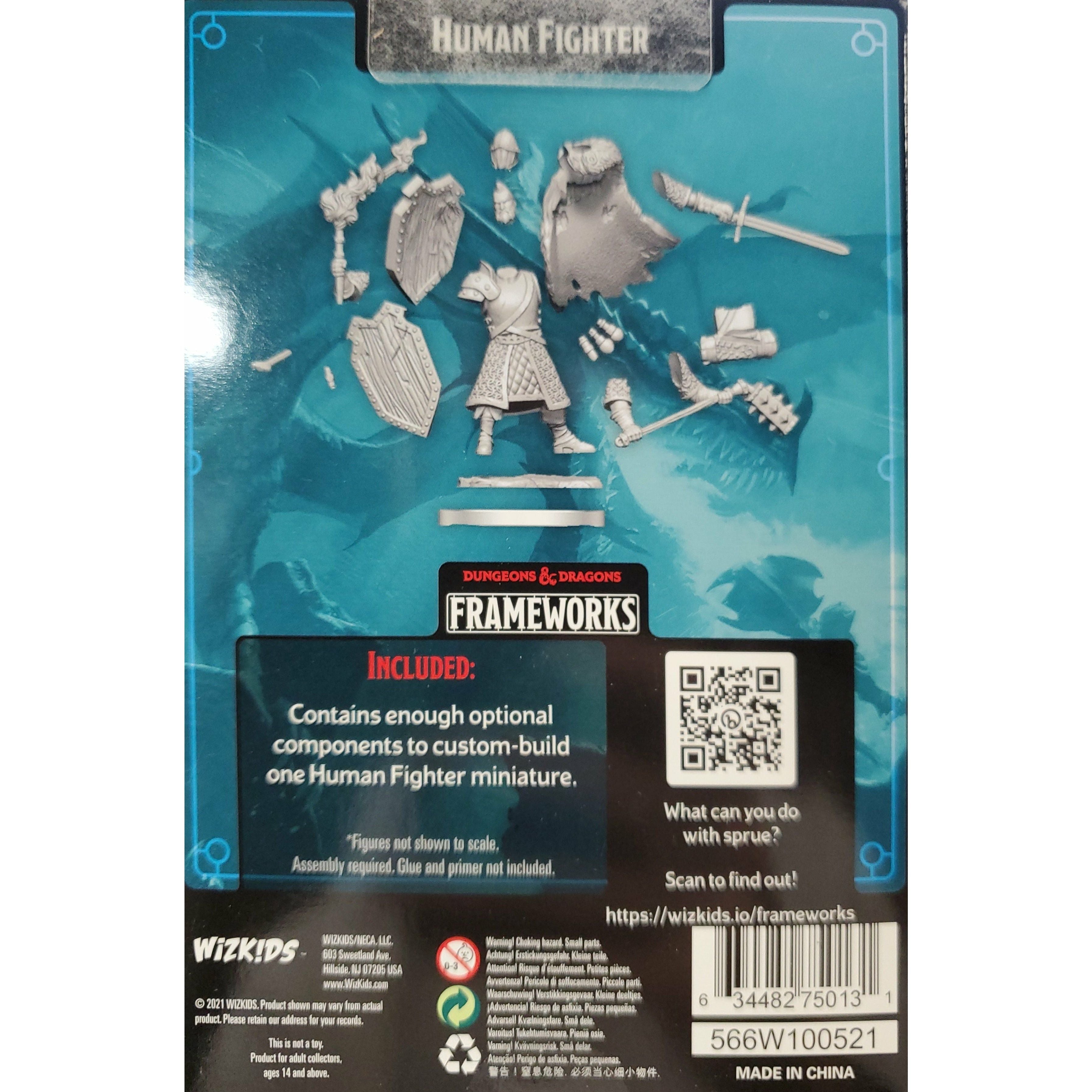 Dungeons & Dragons Frameworks - Human Male Fighter