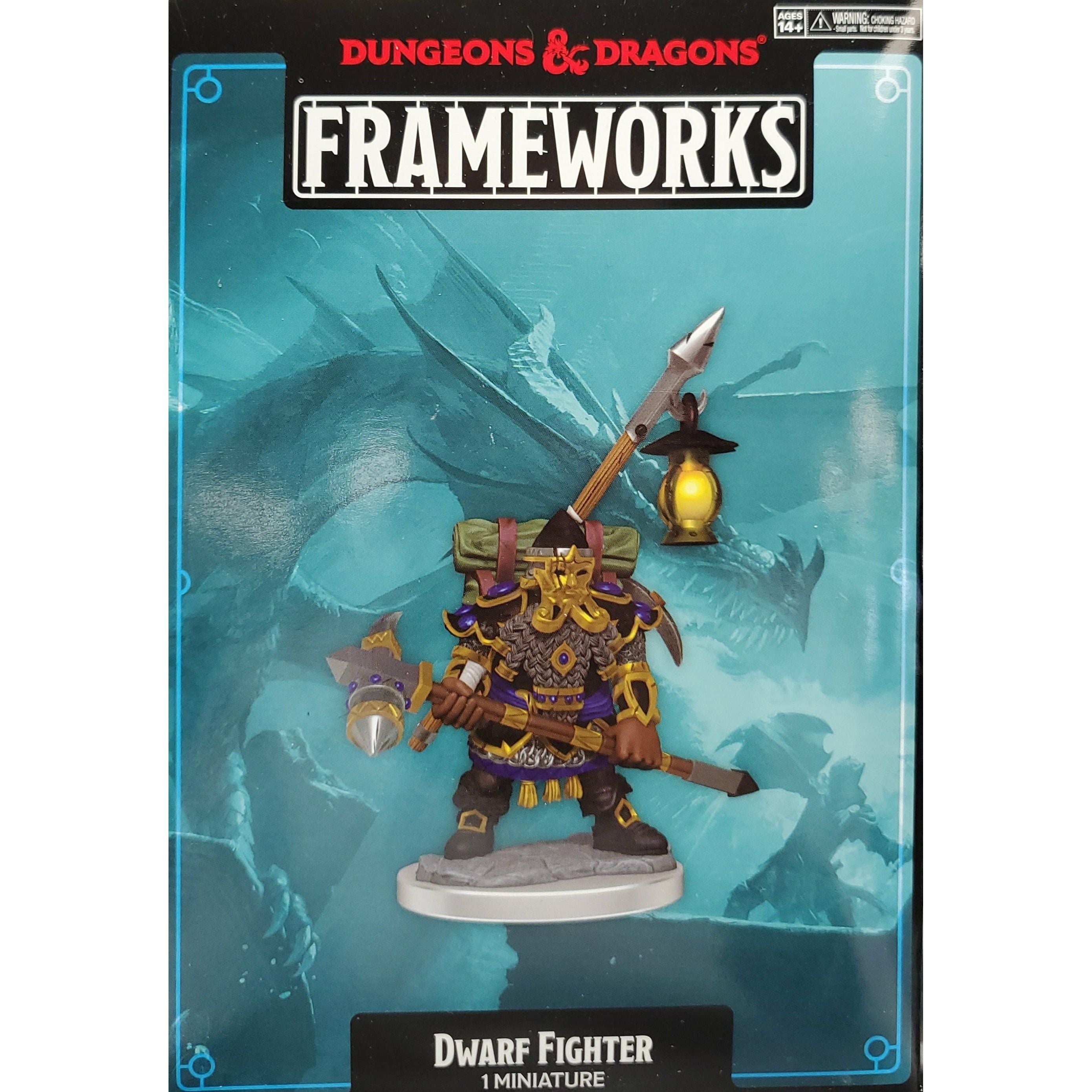 Dungeons & Dragons Frameworks - Dwarf Male Fighter