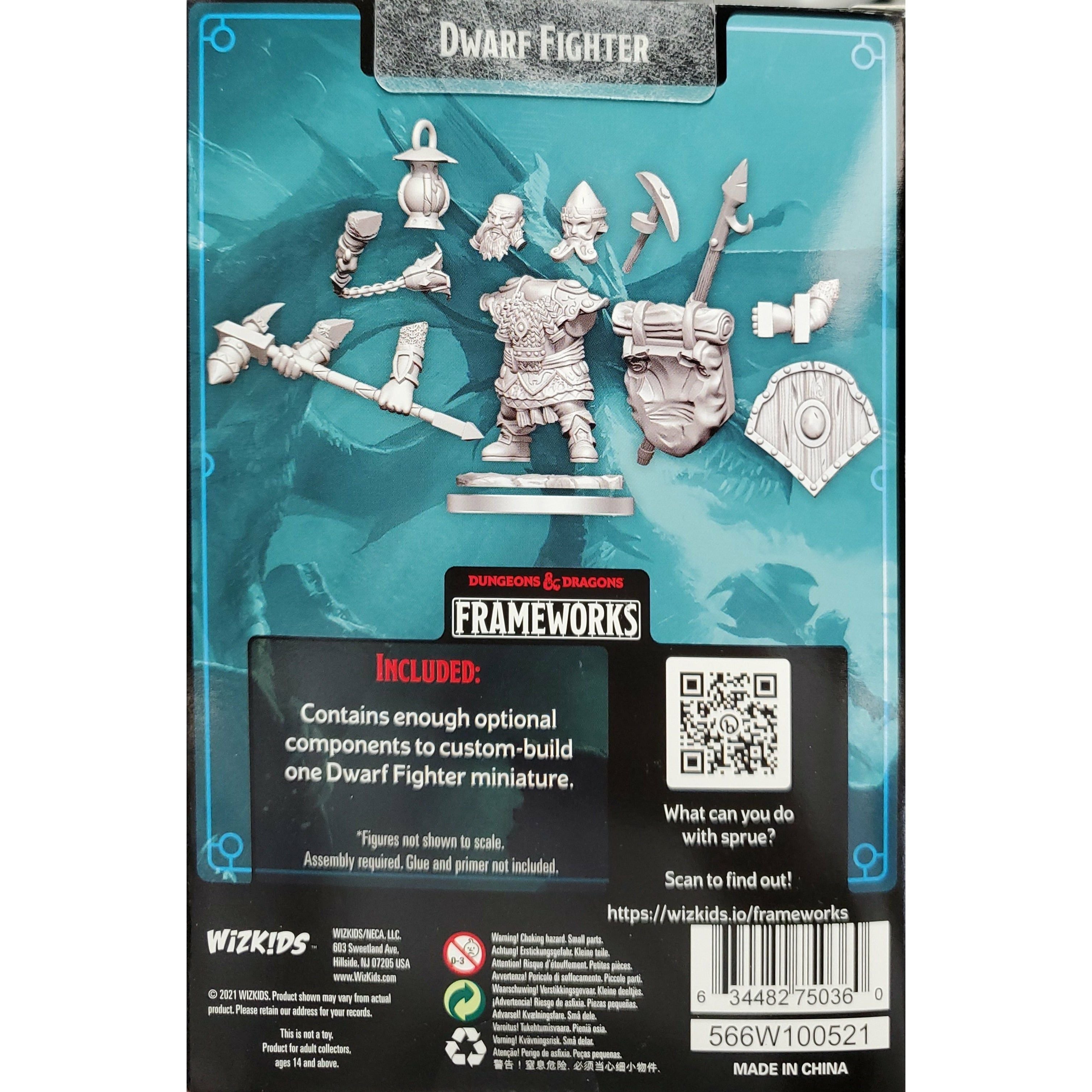 Dungeons &amp; Dragons Frameworks - Combattant nain masculin
