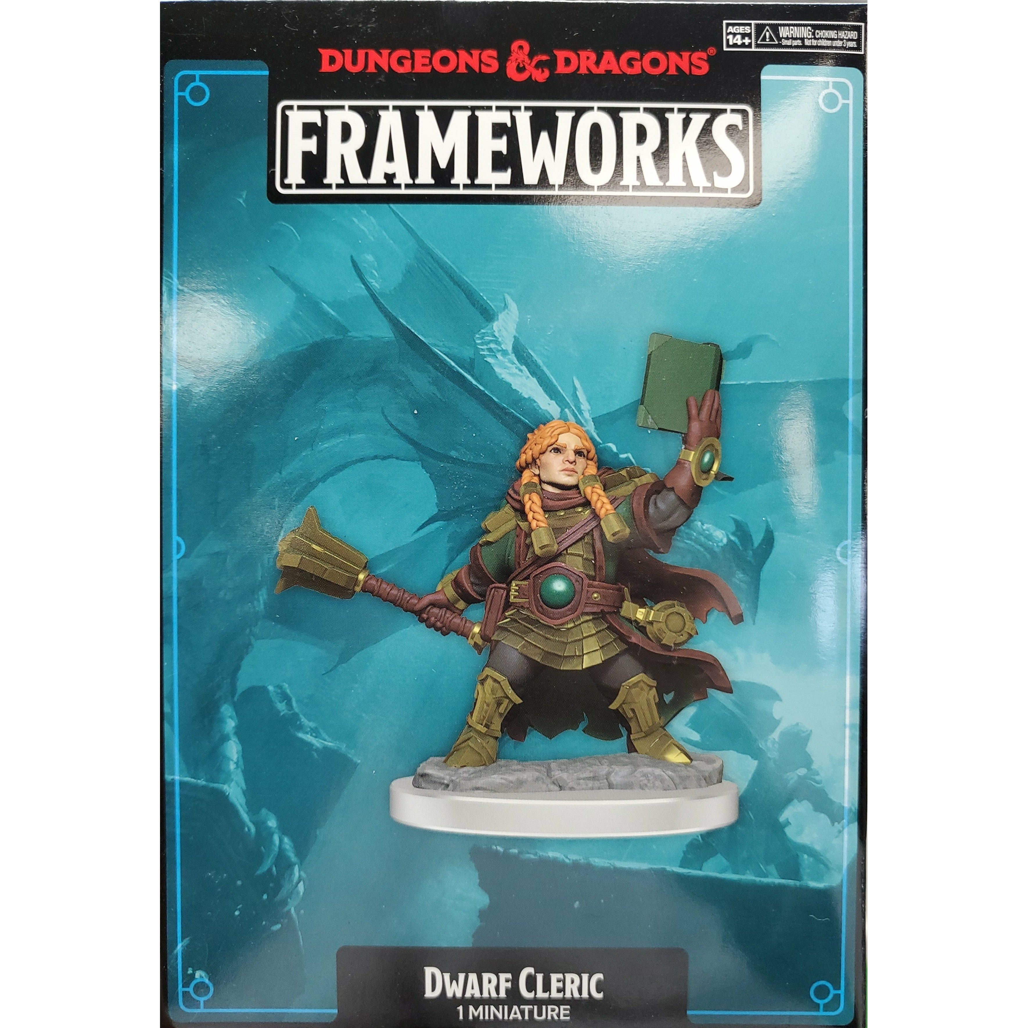 Dungeons & Dragons Frameworks - Dwarf Female Cleric