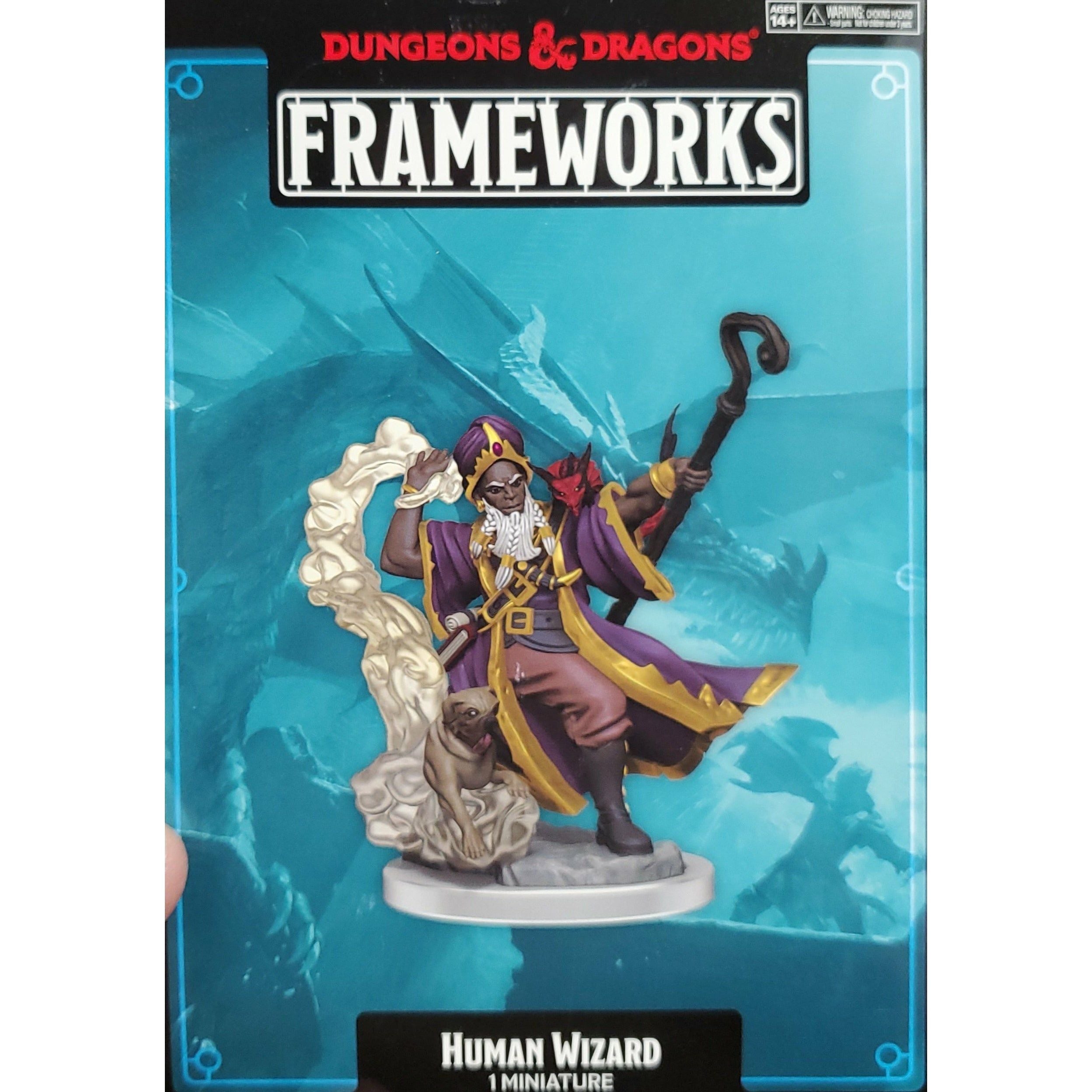 Dungeons & Dragons Frameworks - Human Male Wizard