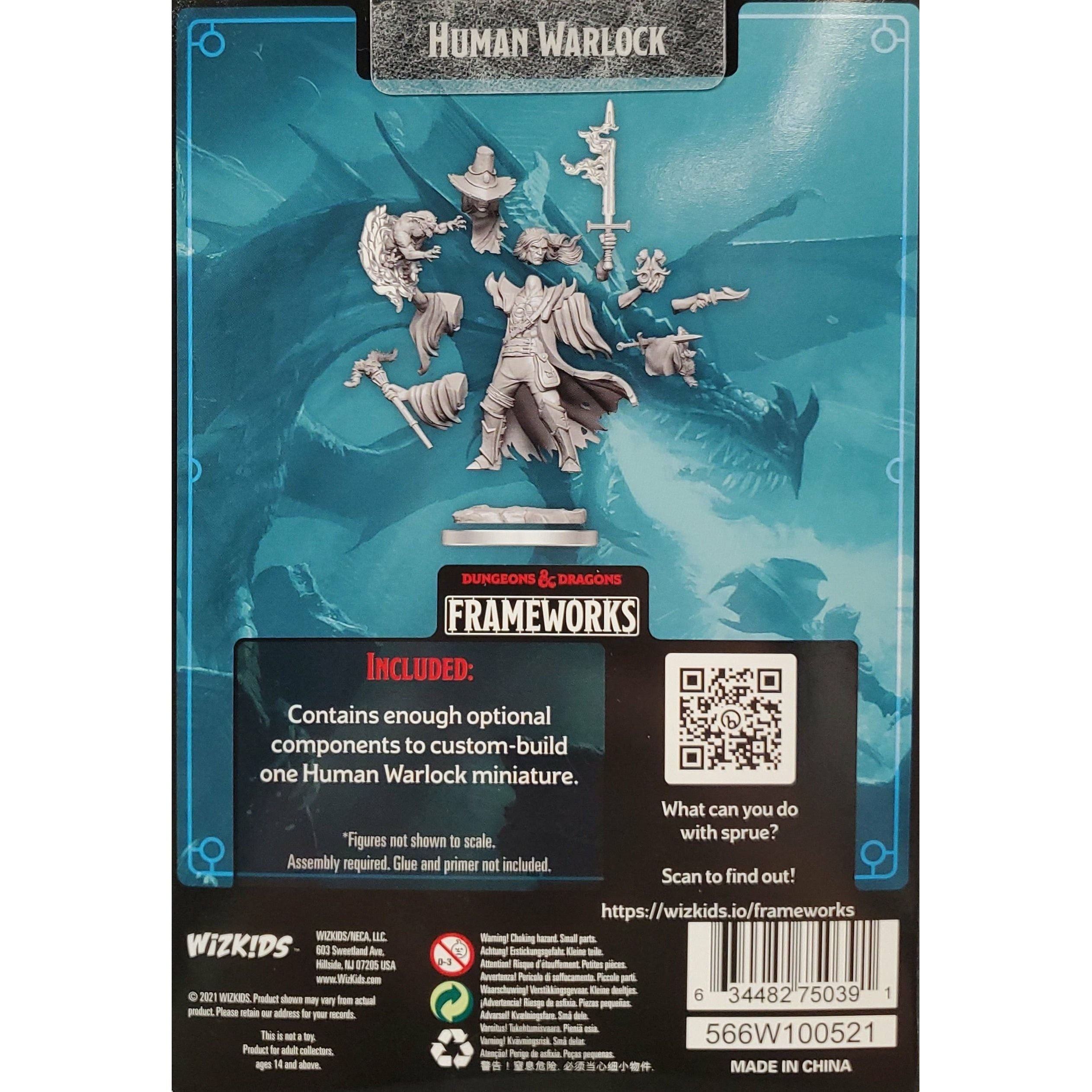 Dungeons &amp; Dragons Frameworks - Démoniste mâle humain