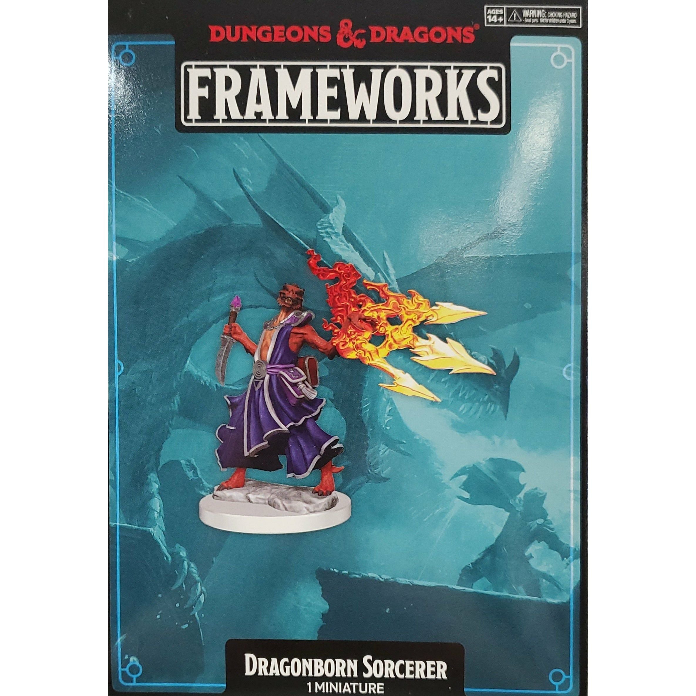 Dungeons & Dragons Frameworks - Dragonborn Female Sorcerer