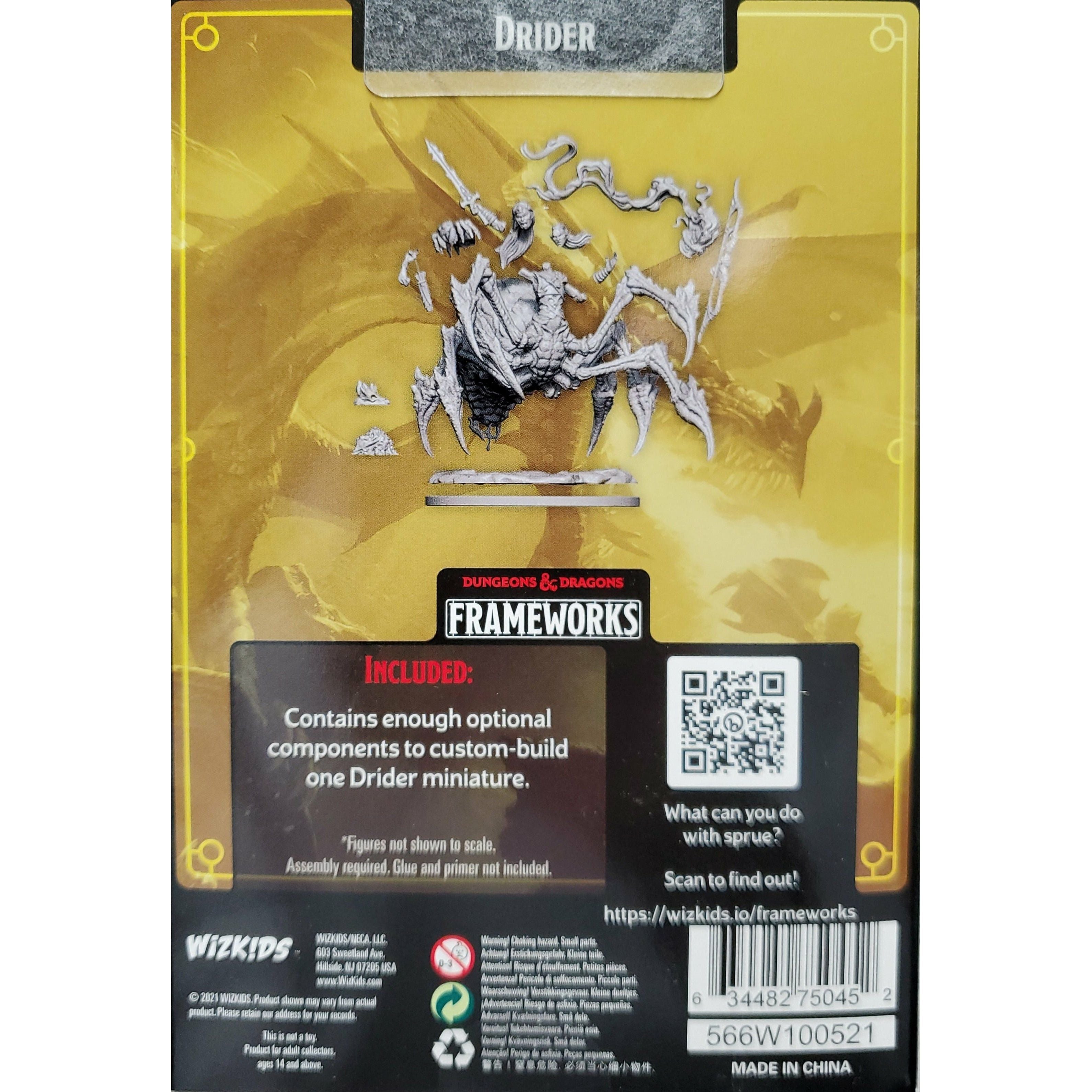 Cadres Donjons &amp; Dragons - Drider