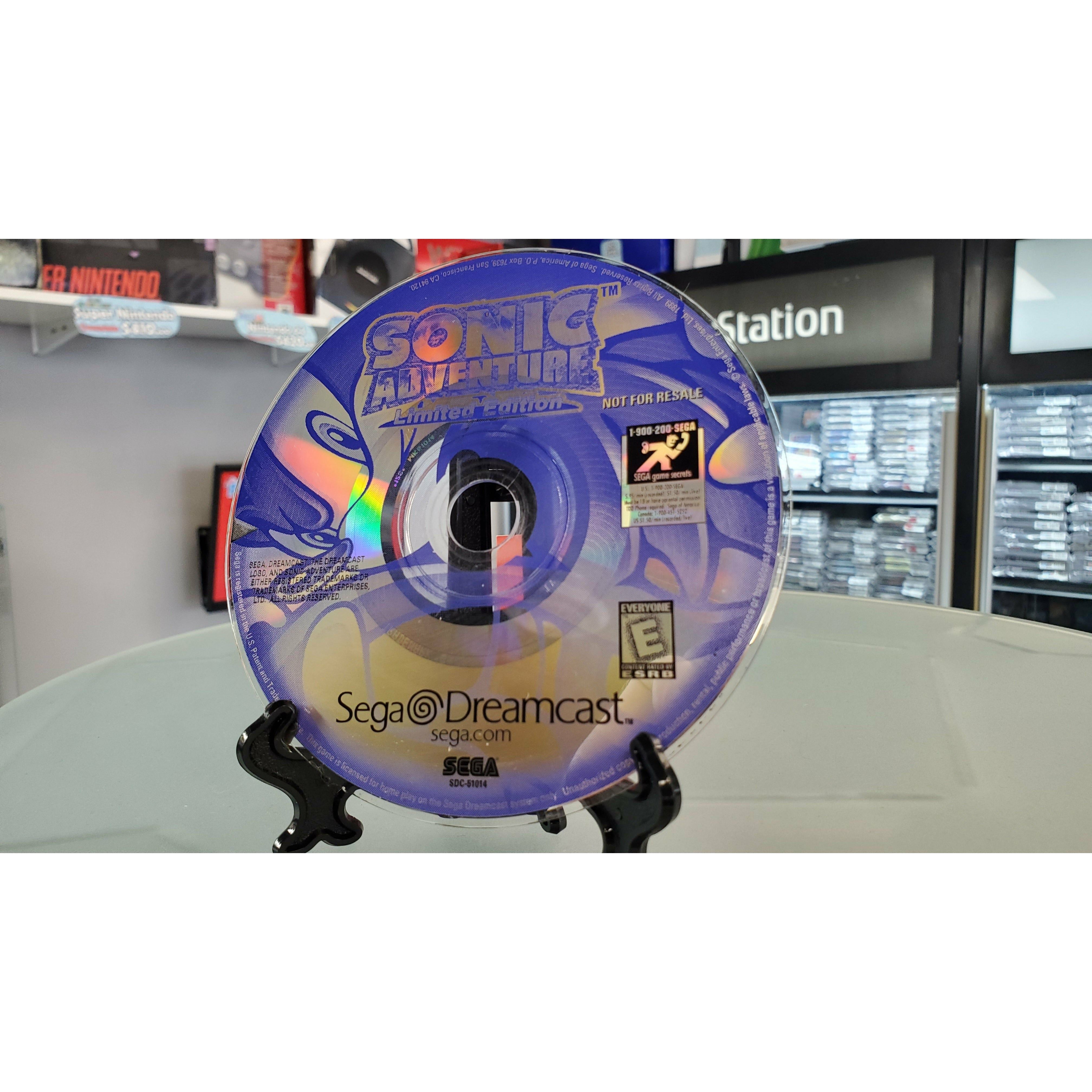 Sonic Adventure Dreamcast Giapponese SONIC ADVENTURE ÉDITION Limitée Sega Dreamcast 1999 EUR 20,88 - FR Gioco Dreamcast Giapponese Sonic Adventure Dreamcast Giapponese SONIC ADVENTURE ÉDITION Limitée Sega Dreamcast 1999 EUR 20,88 - FR Gioco Dreamcast Giapponese