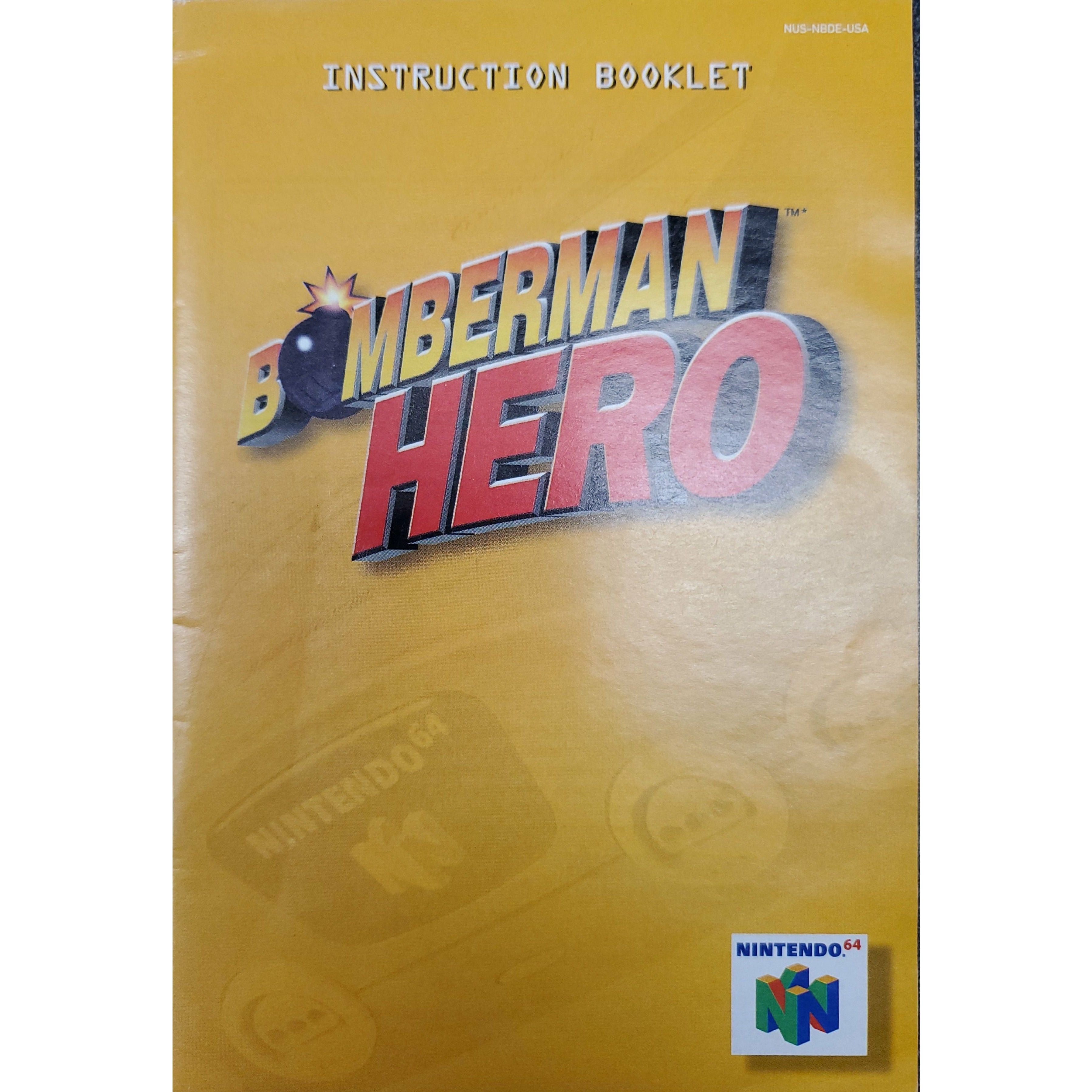 N64 - Bomberman Hero (Manual)