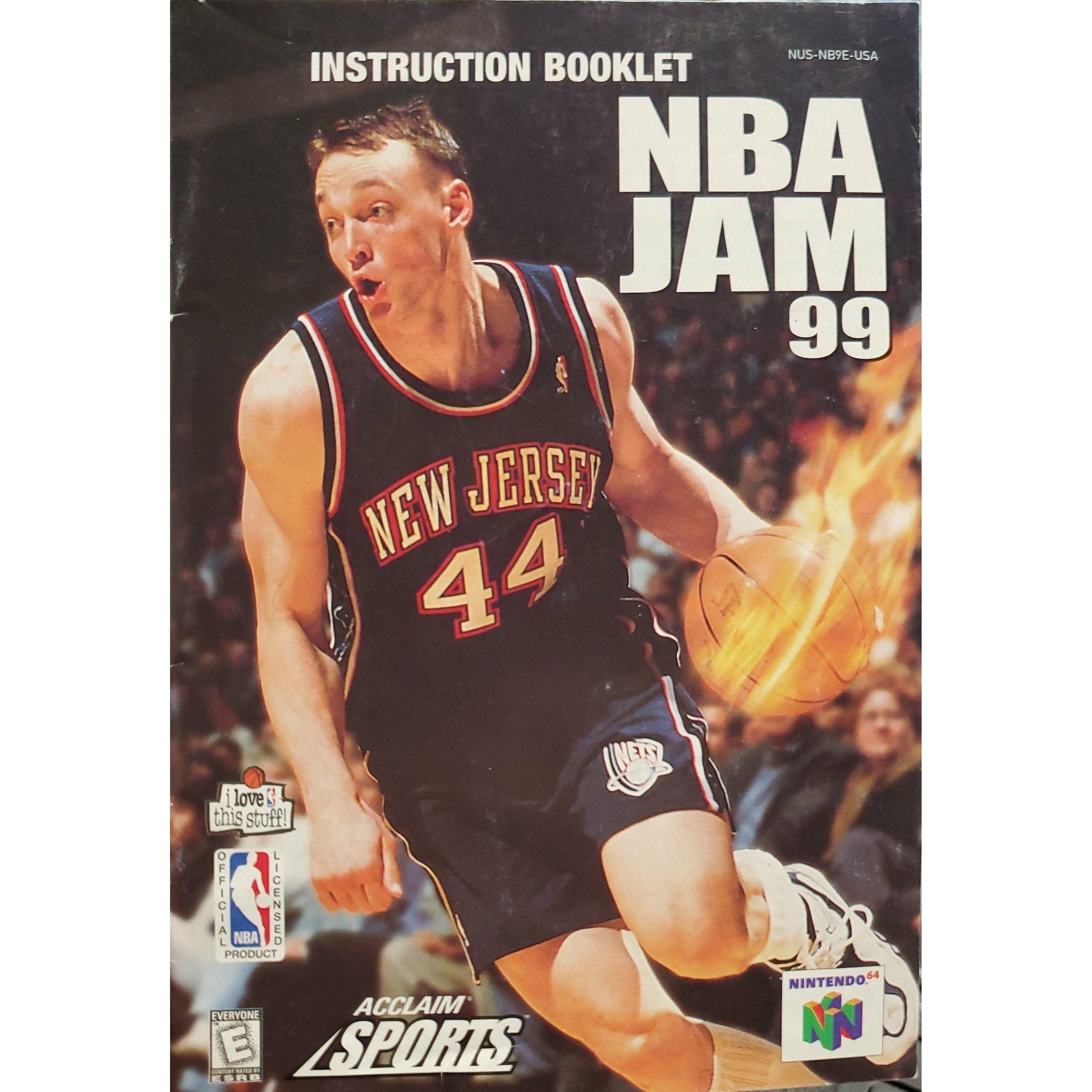 N64 - NBA Jam 99 (Manual)