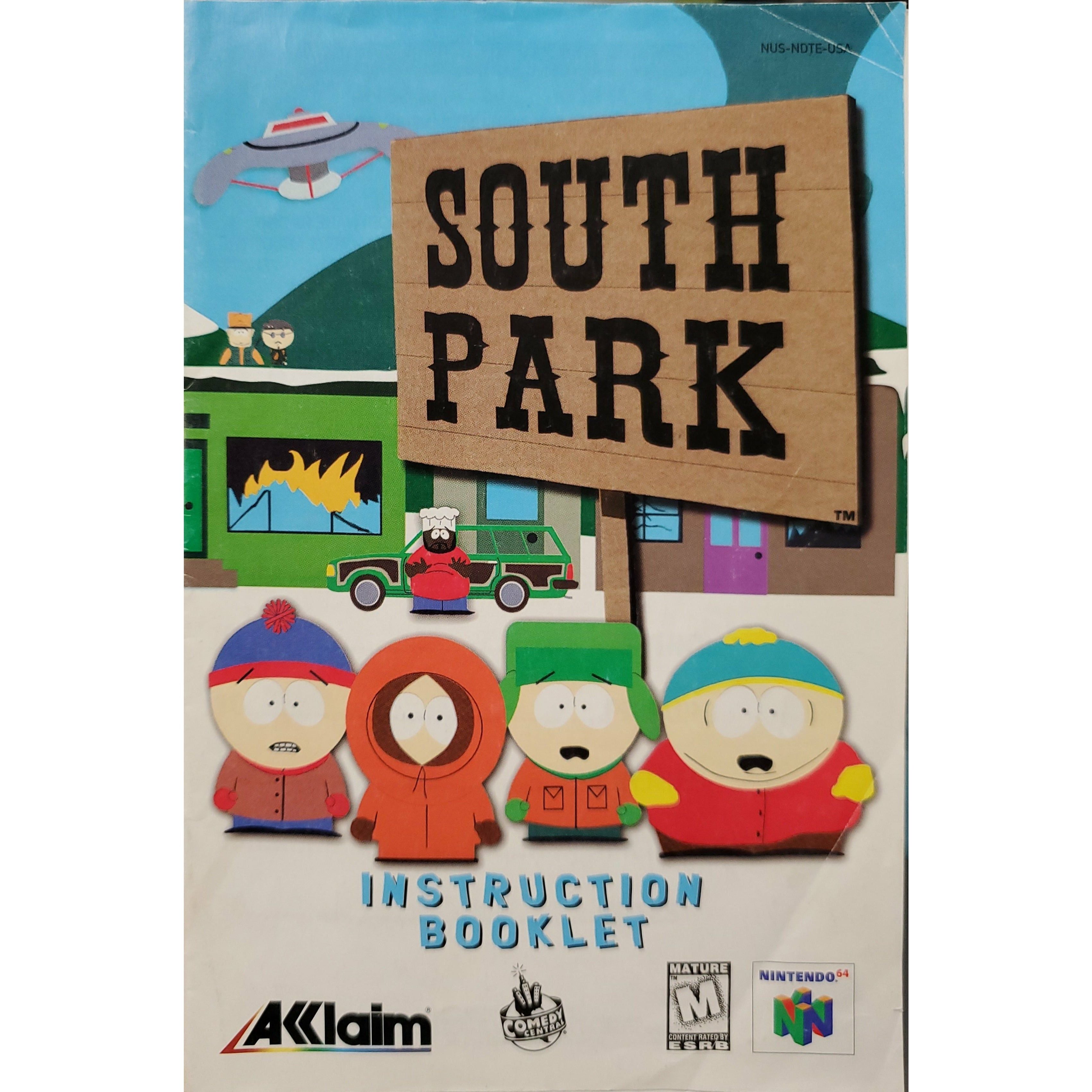 N64 - South Park (Manual)